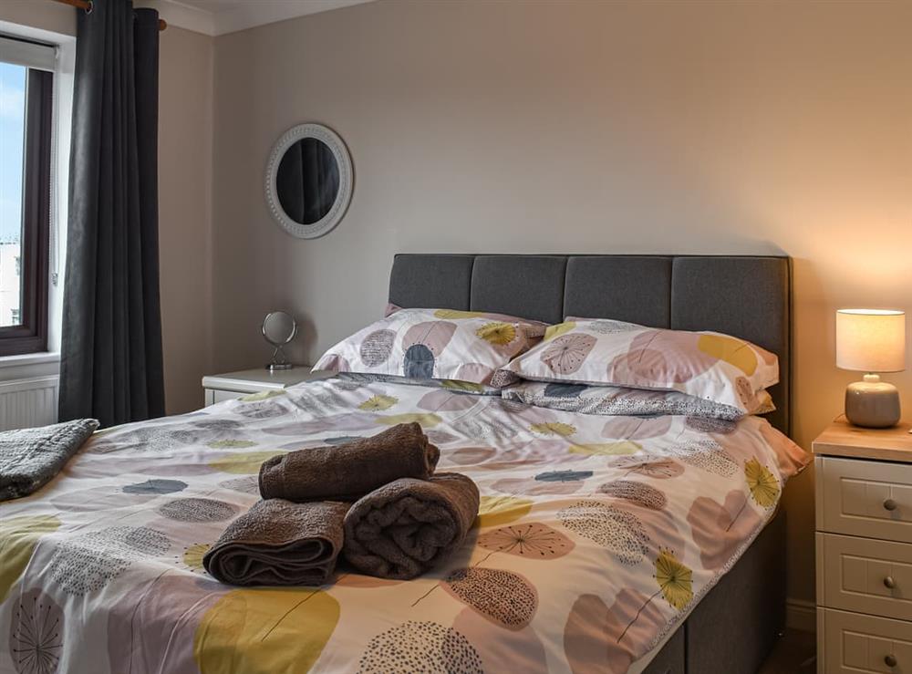 Double bedroom at Seahorses in New Romney, Kent