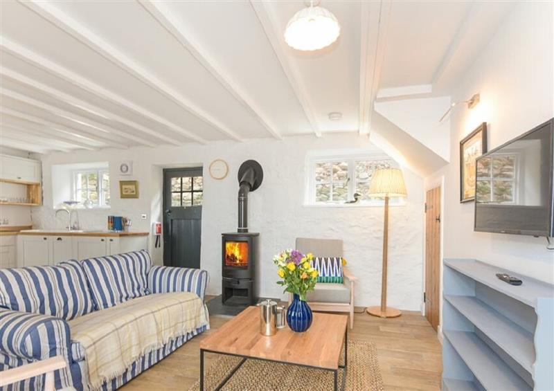 Relax in the living area at Seal Cottage, Lower Burnmouth