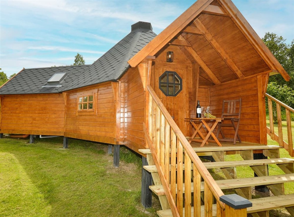Exterior at Seal Point Cabin in Cairndow, Argyll