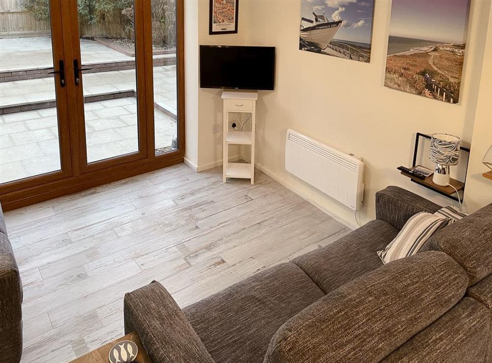 Living area at Seal Pup in Sheringham, Nottinghamshire