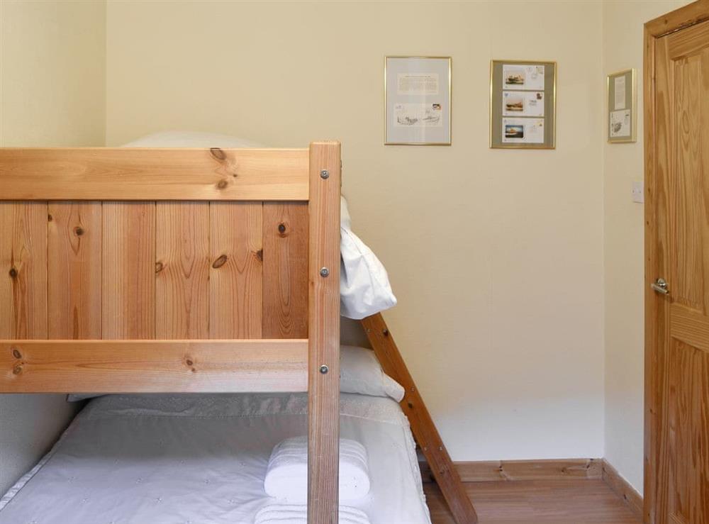 Light and airy bunk bedroom at Seal View in Burnmouth, near Eyemouth, Berwickshire