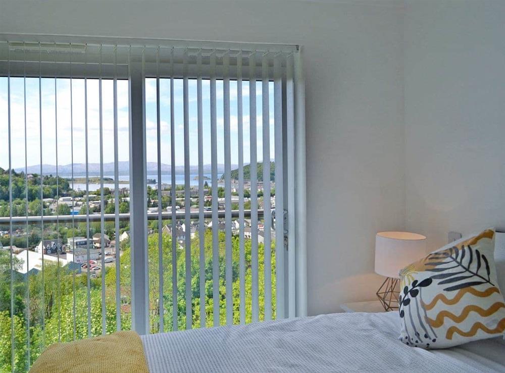 Charming double bedroom with superb views at Sealladh Alainn in Oban, Argyll and Bute, Scotland