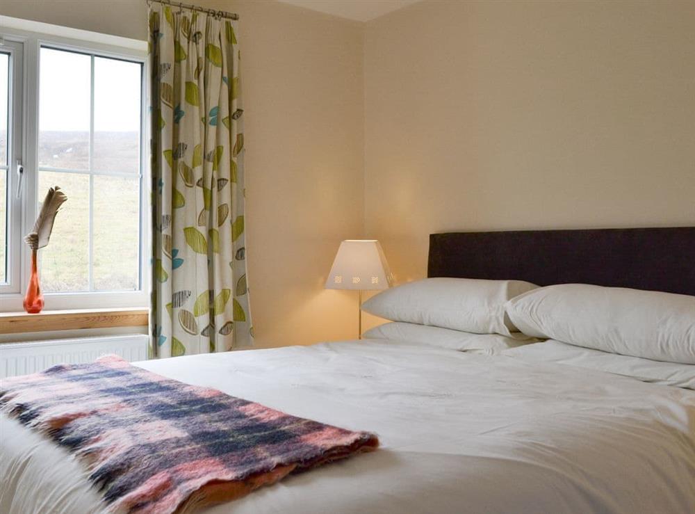 Attractive double bedroom at Sealladh Breagh in Glenuachdarach, Isle Of Skye