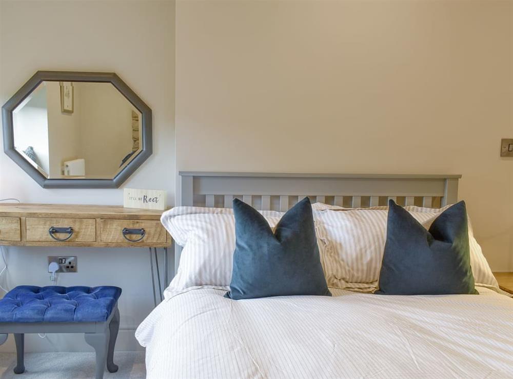 Double bedroom at Seamstress Cottage in Ripponden, West Yorkshire