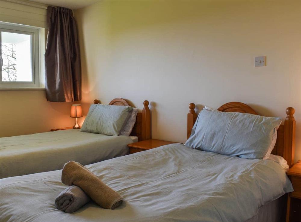 Twin bedroom at Seanicview Cottage 2 in Callington, Cornwall