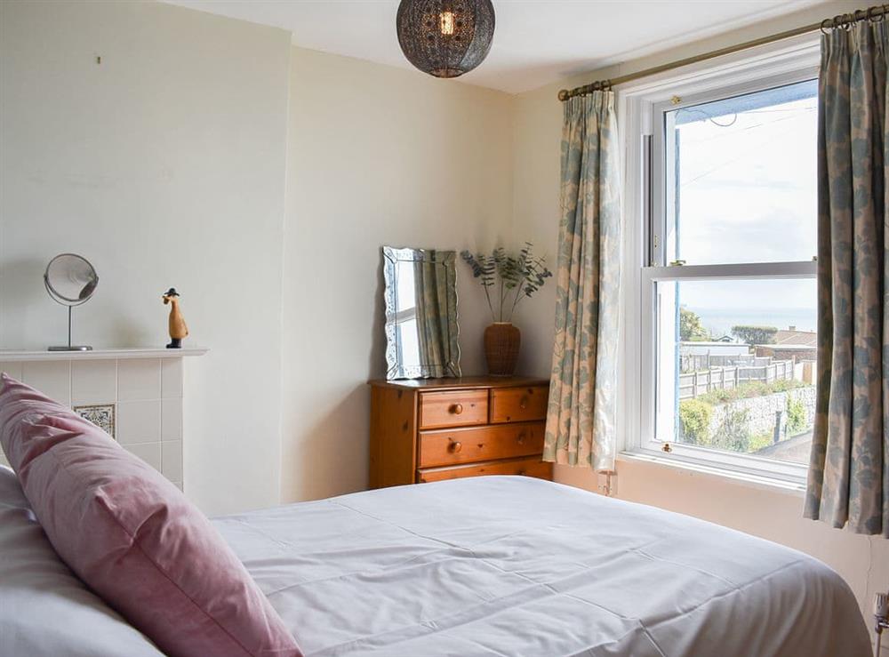 Double bedroom at Seaport Cottage in Ventnor, Isle of Wight