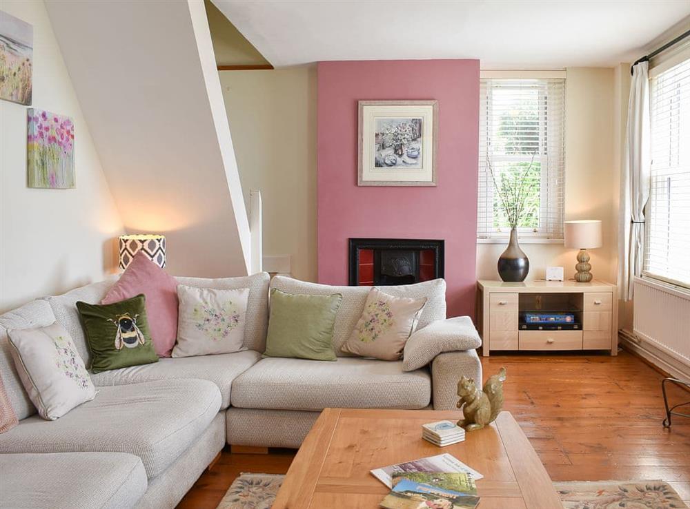 Living room at Seaport Cottage in Ventnor, Isle of Wight