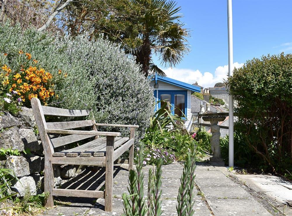 Terrace at Seaport Cottage in Ventnor, Isle of Wight
