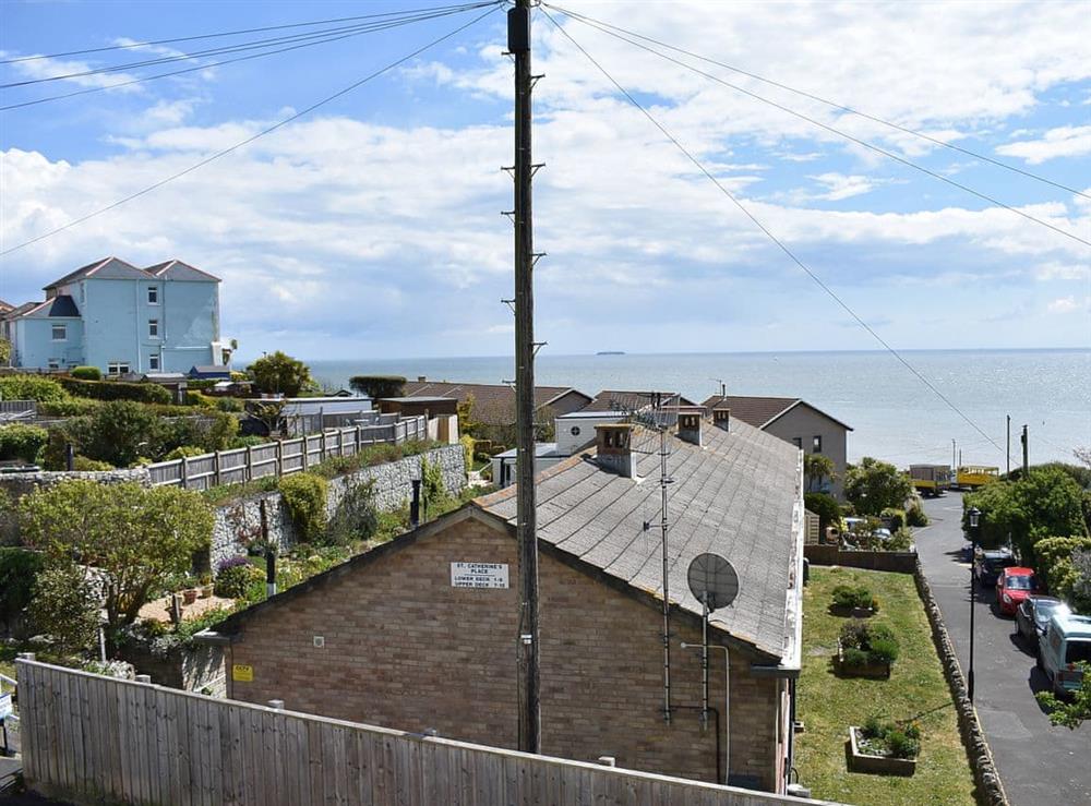 View at Seaport Cottage in Ventnor, Isle of Wight