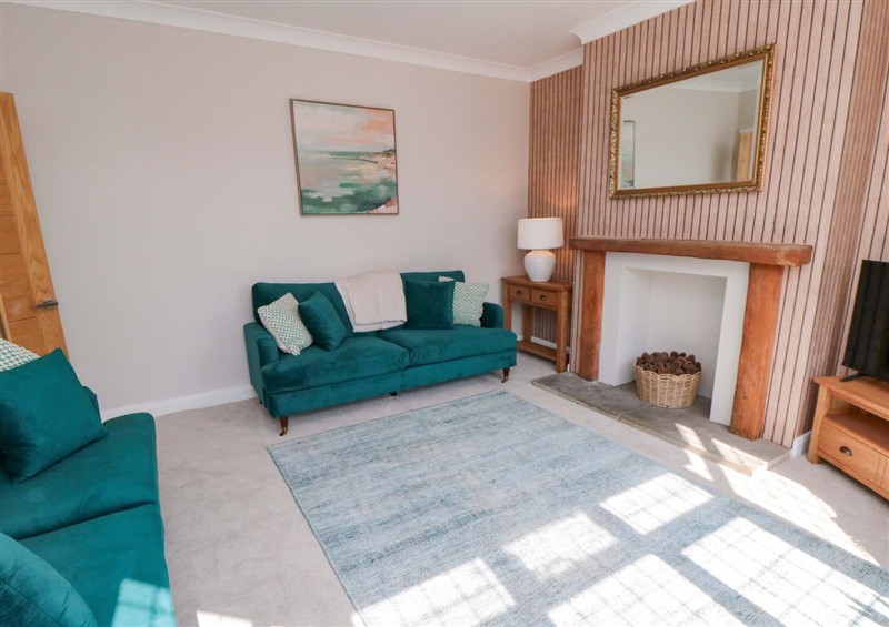 Relax in the living area at Seas The Day, Filey
