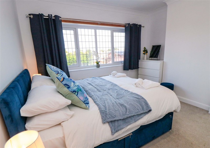 This is a bedroom at Seas The Day, Filey
