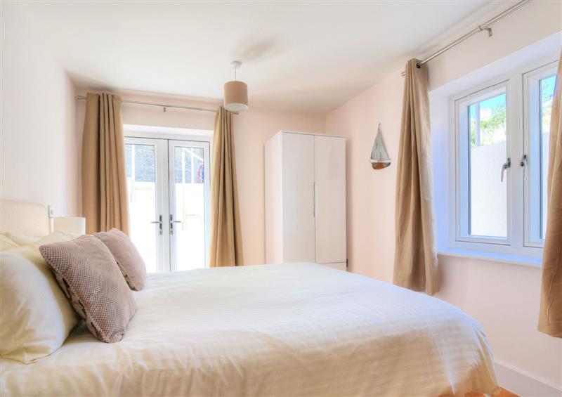 One of the 2 bedrooms at Seas The Day, Lyme Regis