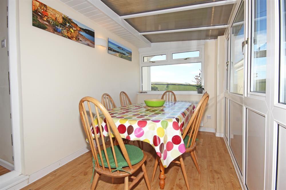 Dining area at Seascape (Hope Cove) in 23 Weymouth Park, Hope Cove