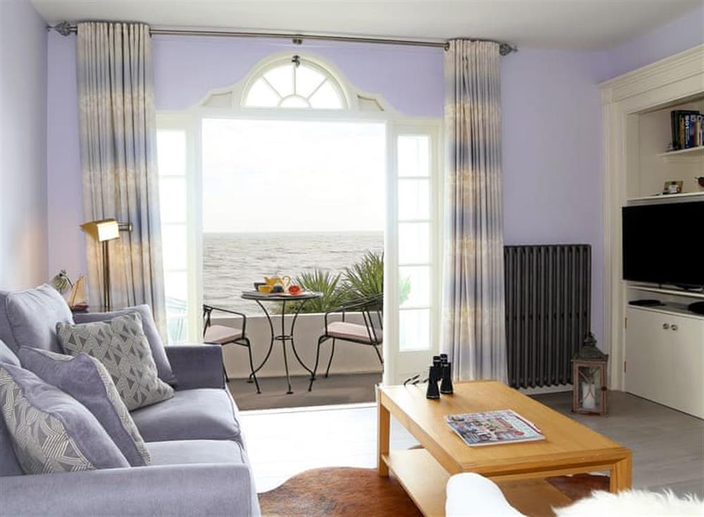 Living room/dining room at Seascape Apartment in Sandgate, Kent