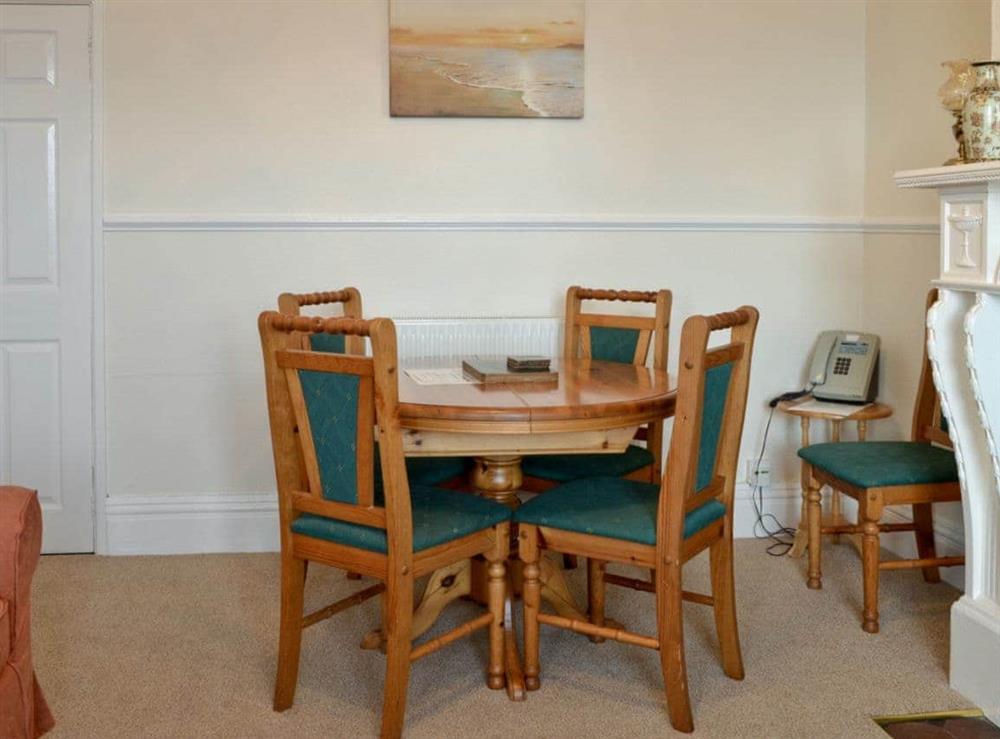 Dining Area at Seascape in Exmouth, Devon