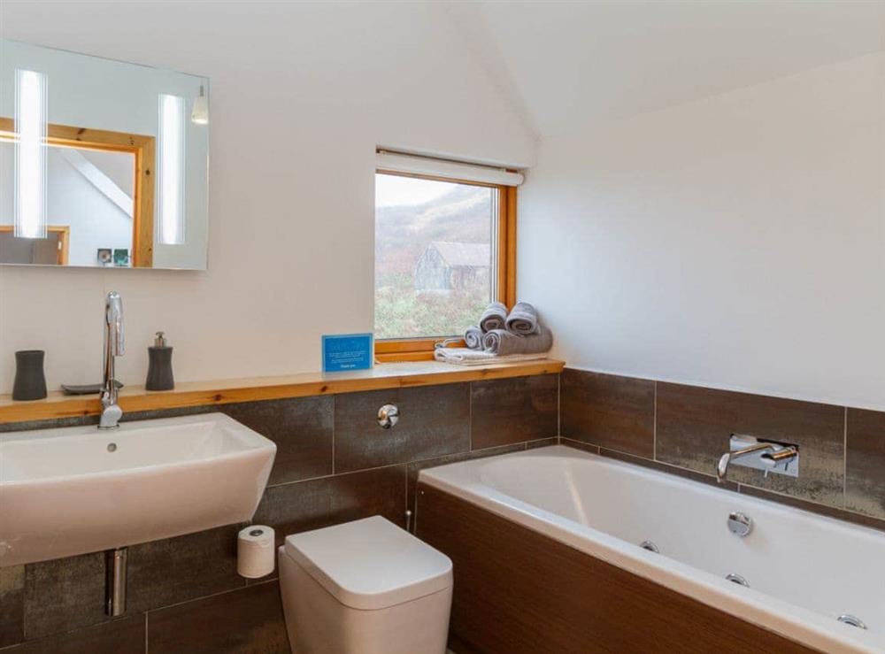 Bathroom at Seascape in Fiskavaig, Carbost, Isle of Skye. , Isle Of Skye