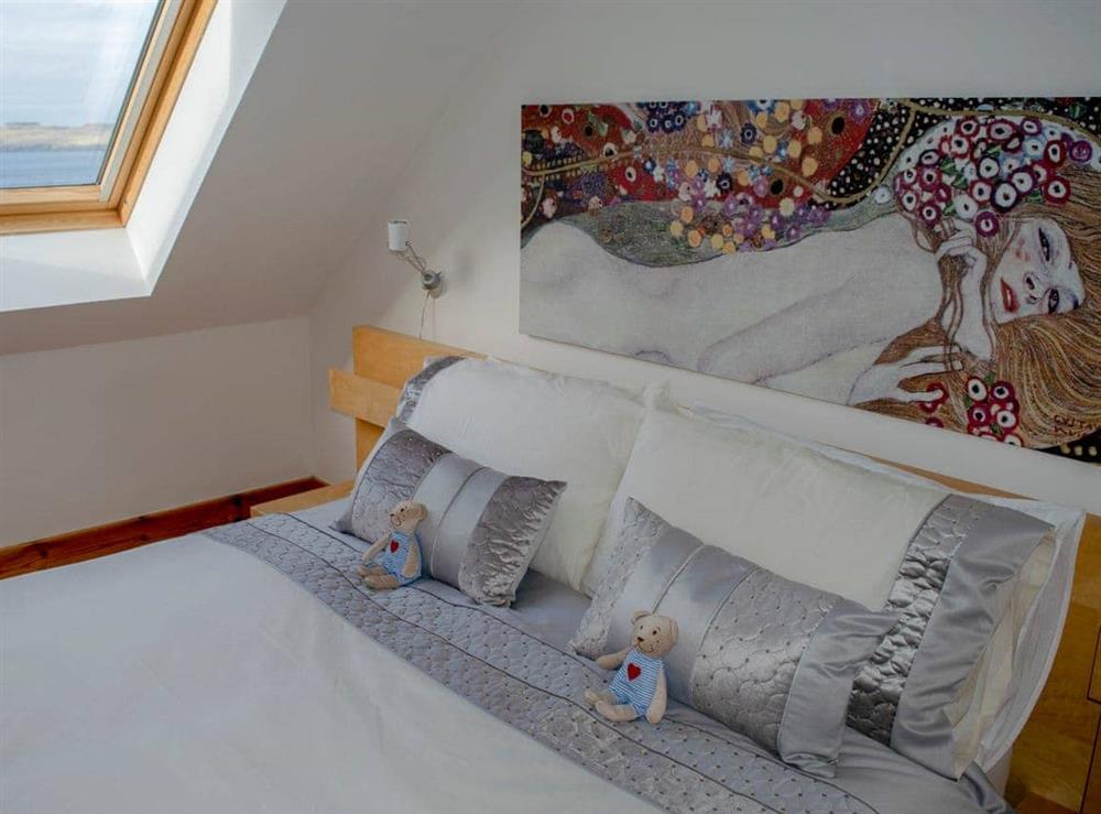 Double bedroom (photo 2) at Seascape in Fiskavaig, Carbost, Isle of Skye. , Isle Of Skye