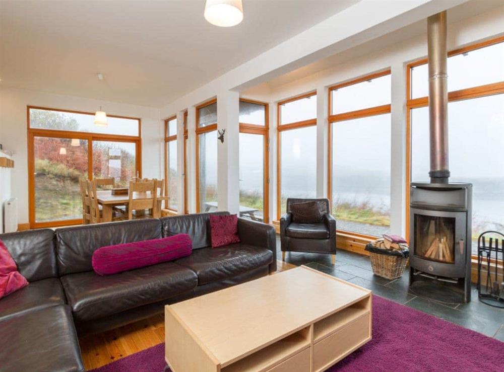 Living room (photo 2) at Seascape in Fiskavaig, Carbost, Isle of Skye. , Isle Of Skye