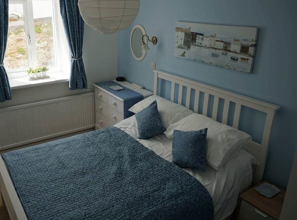 Double bedroom at Seascape in Fowey, Cornwall