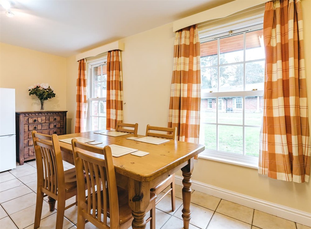 Dining Area at Seascape House Netley Hall in Dorrington, Shropshire