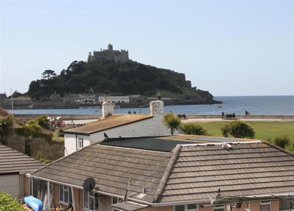 View of St Michaels Mount at Seascape in Marazion