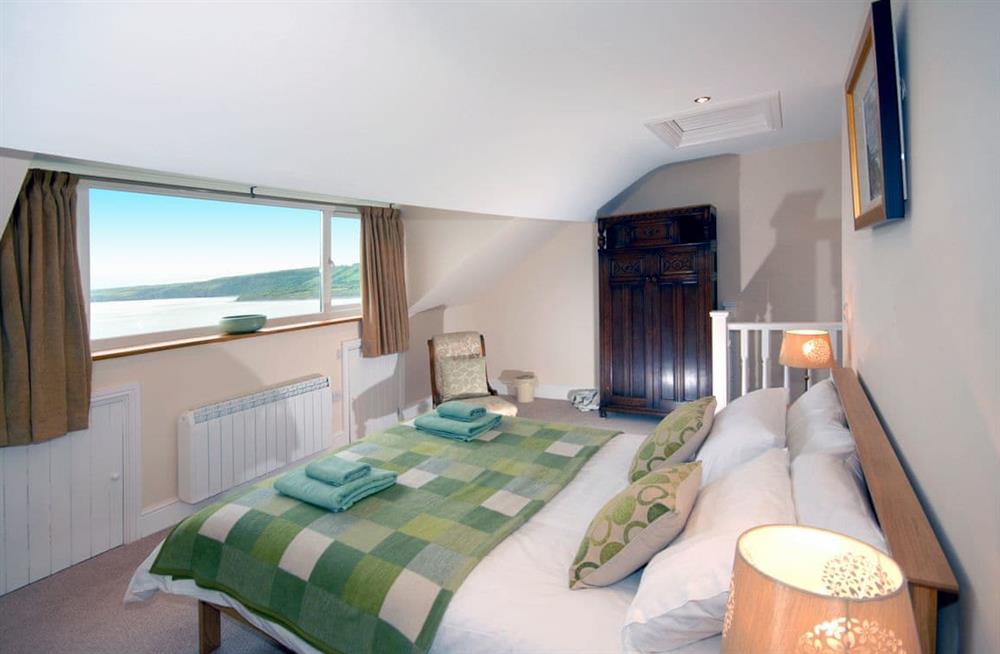 Bedroom at Seascape in New Quay, Cardigan and Ceredigion, Dyfed