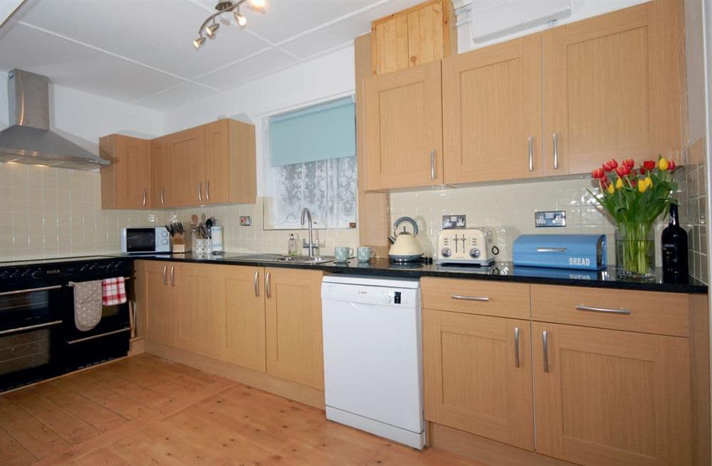 Kitchen at Seascape in New Quay, Cardigan and Ceredigion, Dyfed