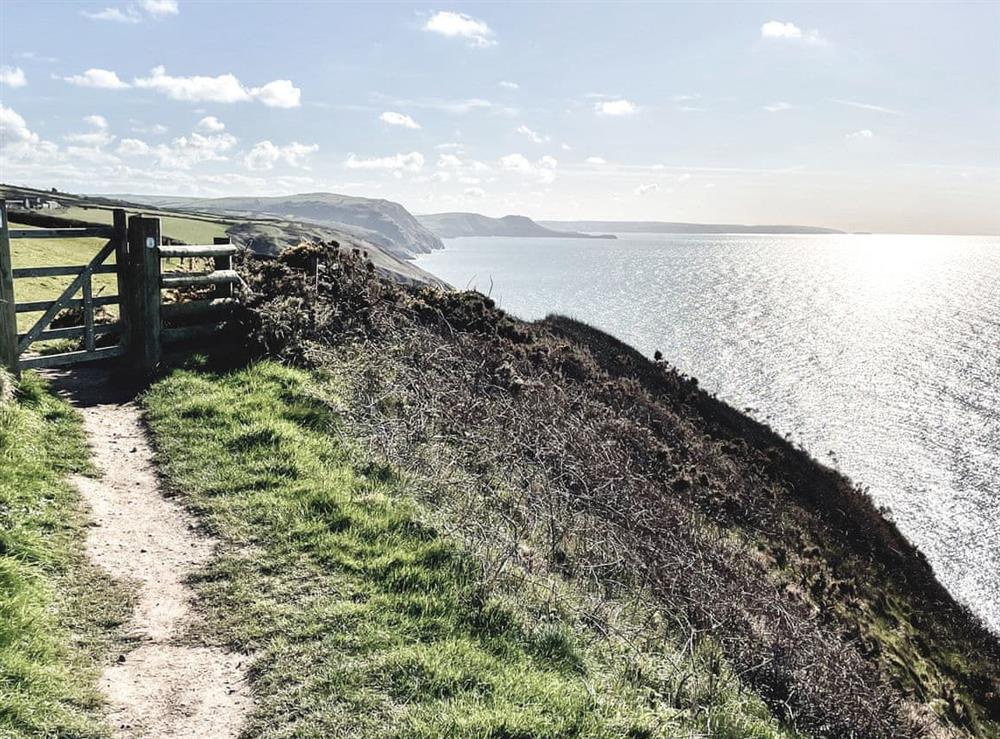 A delightfully peaceful section of the Ceredigion Coastal Path is only a few minutes walk away from the apartment