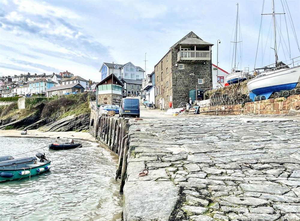 Surrounding area at Seascape in New Quay, Dyfed