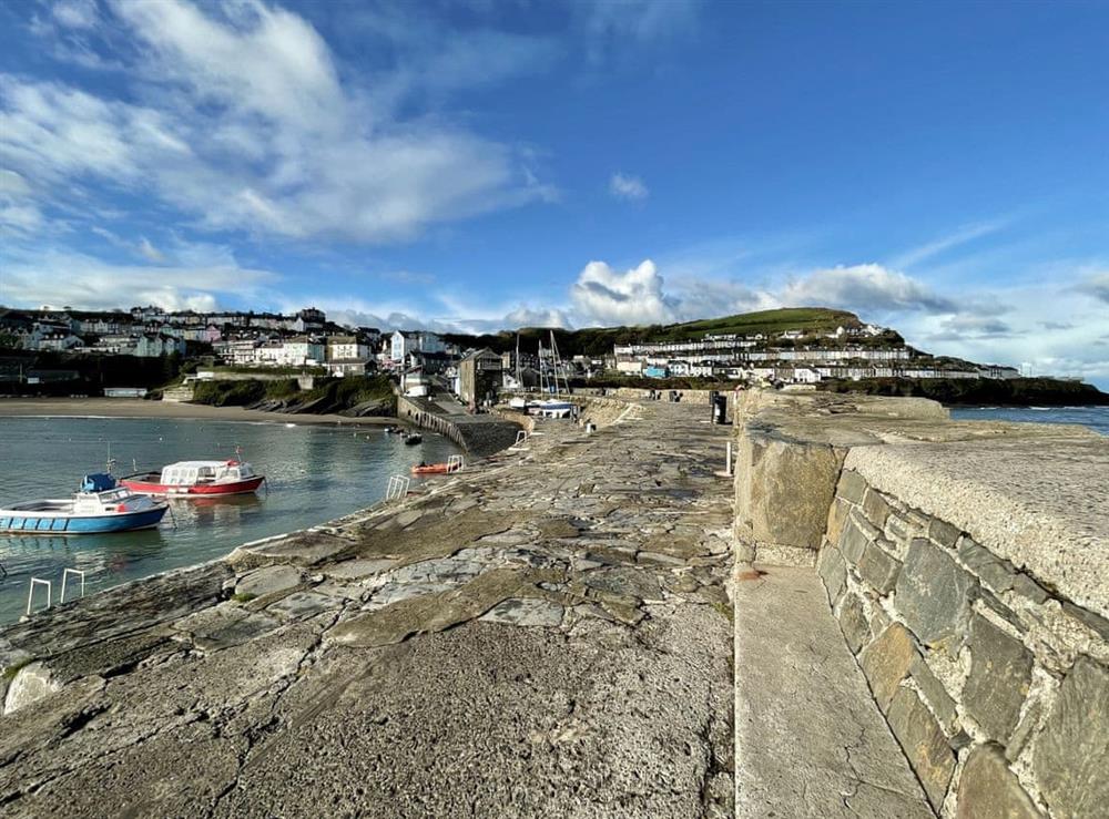 View from the quay at Seascape in New Quay, Dyfed