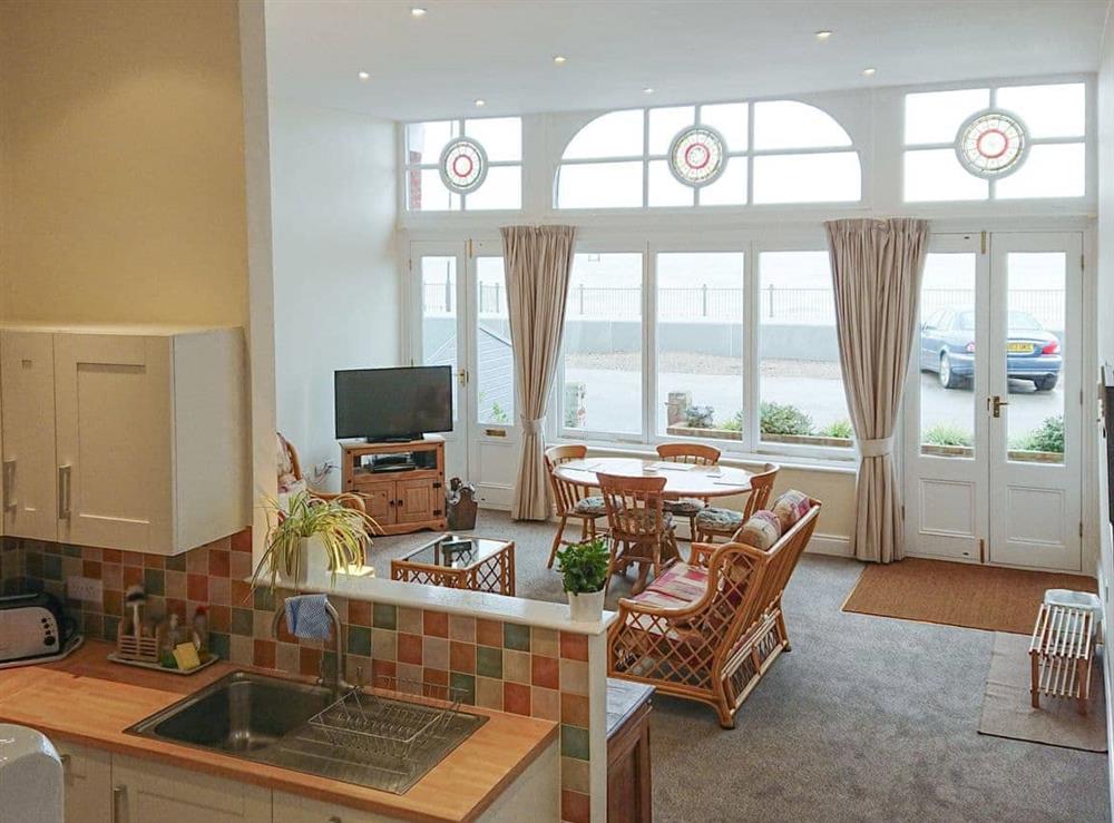 Open plan living space at SeaScape in Ramsgate, Kent
