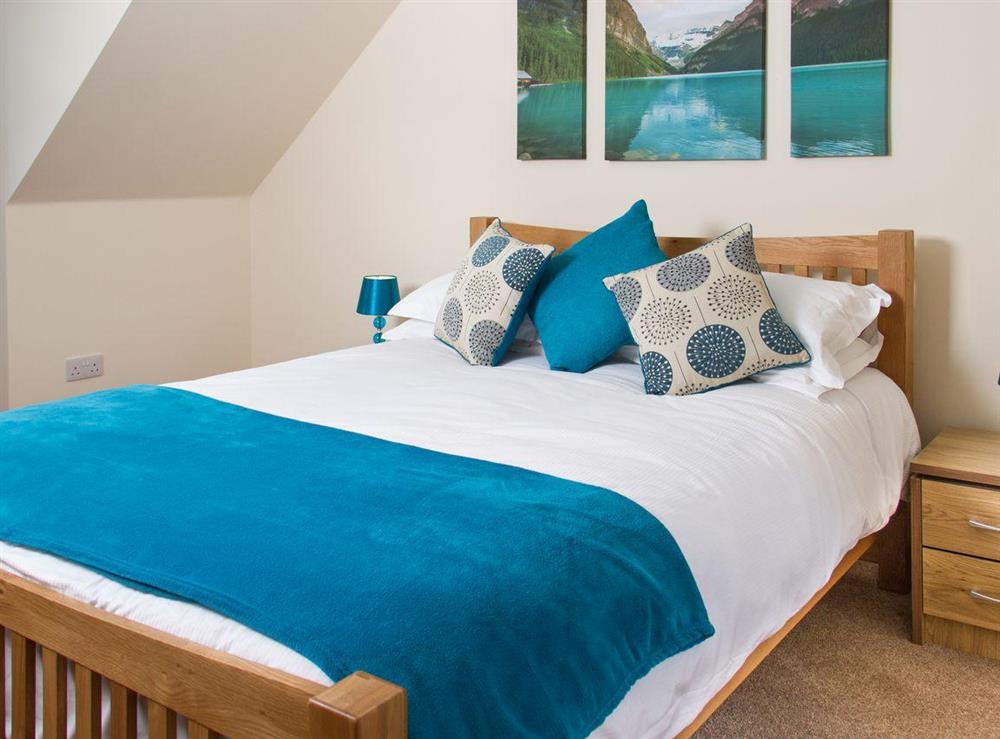Generous master bedroom suite at Seascape in Southerness, near Dumfries, Dumfriesshire