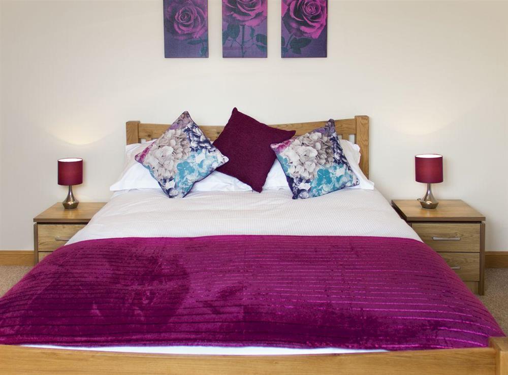 Light and airy double bedroom at Seascape in Southerness, near Dumfries, Dumfriesshire