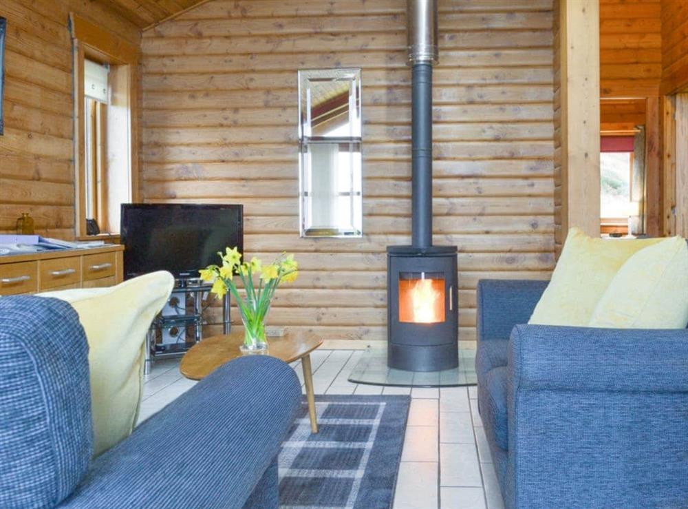 Attractive living area at Seascape in Staffin, Isle Of Skye