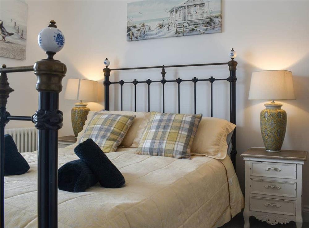 Double bedroom at Seascape in Ventnor, Isle of Wight