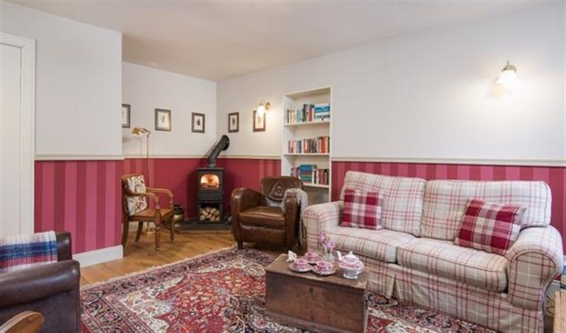 Enjoy the living room at Seashell Cottage, Cromarty