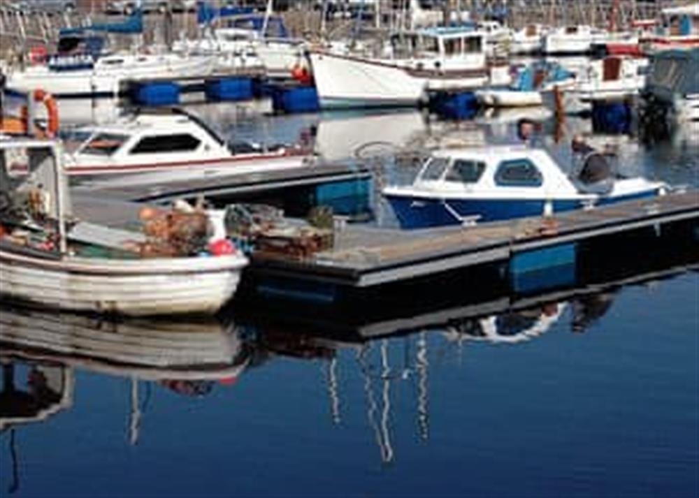Nairn Harbour at Seashell Cottage in Fishertown, near Nairn, Morayshire