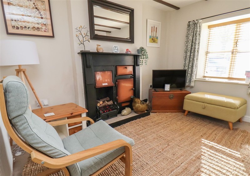 The living area at Seashell Cottage, Flamborough
