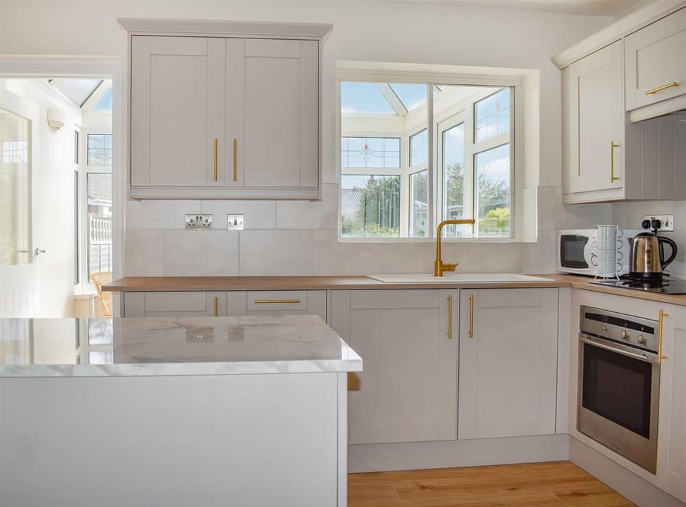 Kitchen (photo 2) at Seashell Haven in Beadnell, near Chathill, Northumberland