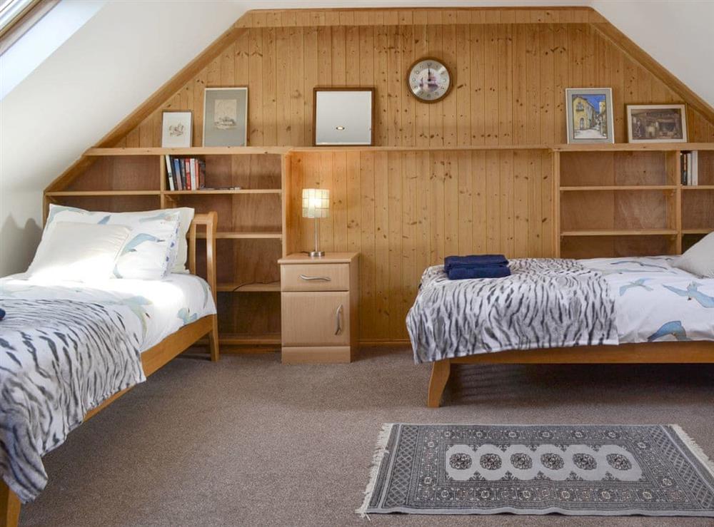 Good-sized twin bedroom at Seashell Heights in Mundesley, near North Walsham, Norfolk