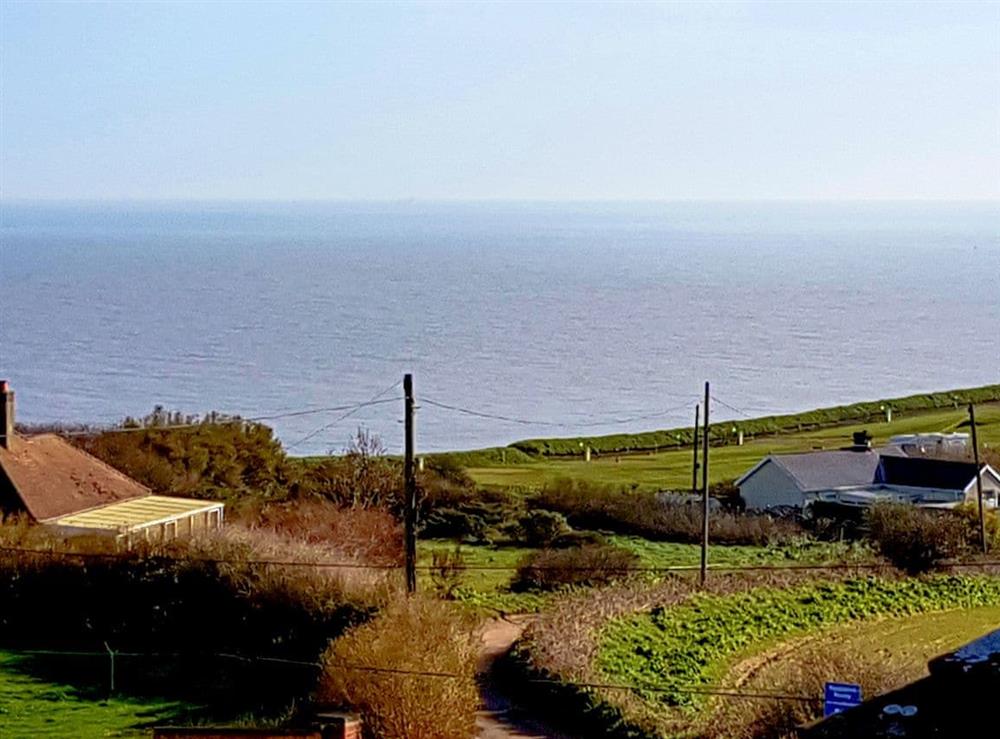 Sea view at Seashell Heights in Mundesley, near North Walsham, Norfolk