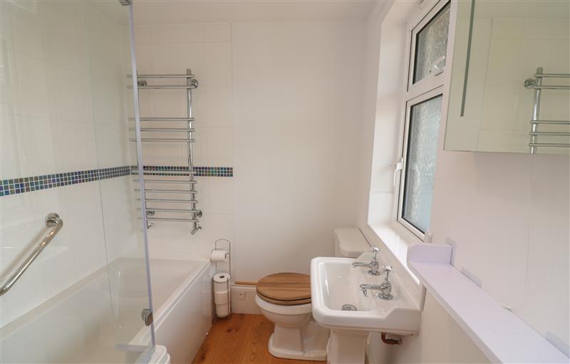 This is the bathroom (photo 2) at Seashells, 17 Channel View, Hope Cove