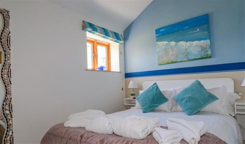 One of the bedrooms at Seashells, Atlantic Highway near Bude