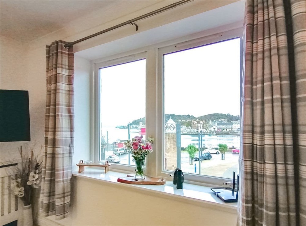 View at Seaside Apartment in Oban, Argyll