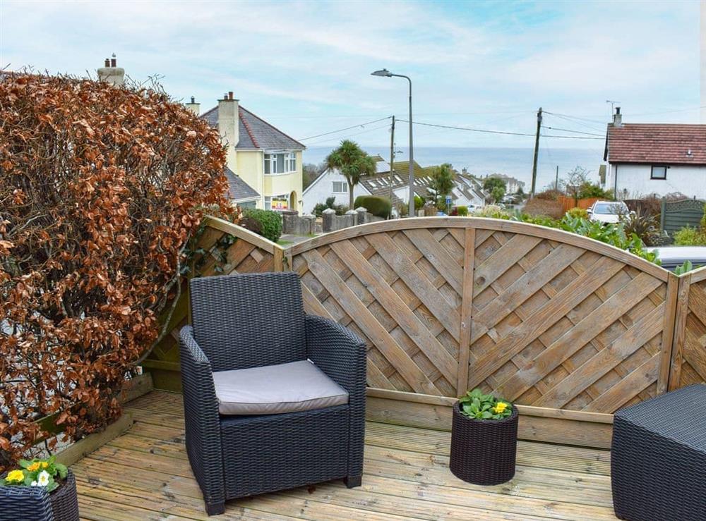 Sitting-out-area (photo 3) at Seaside Cottage in Benllech, Anglesey, Gwynedd