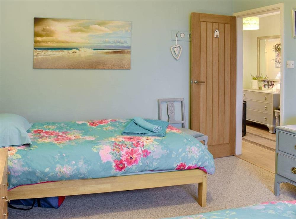 Twin bedroom (photo 2) at Seaside Cottage in Benllech, Anglesey, Gwynedd