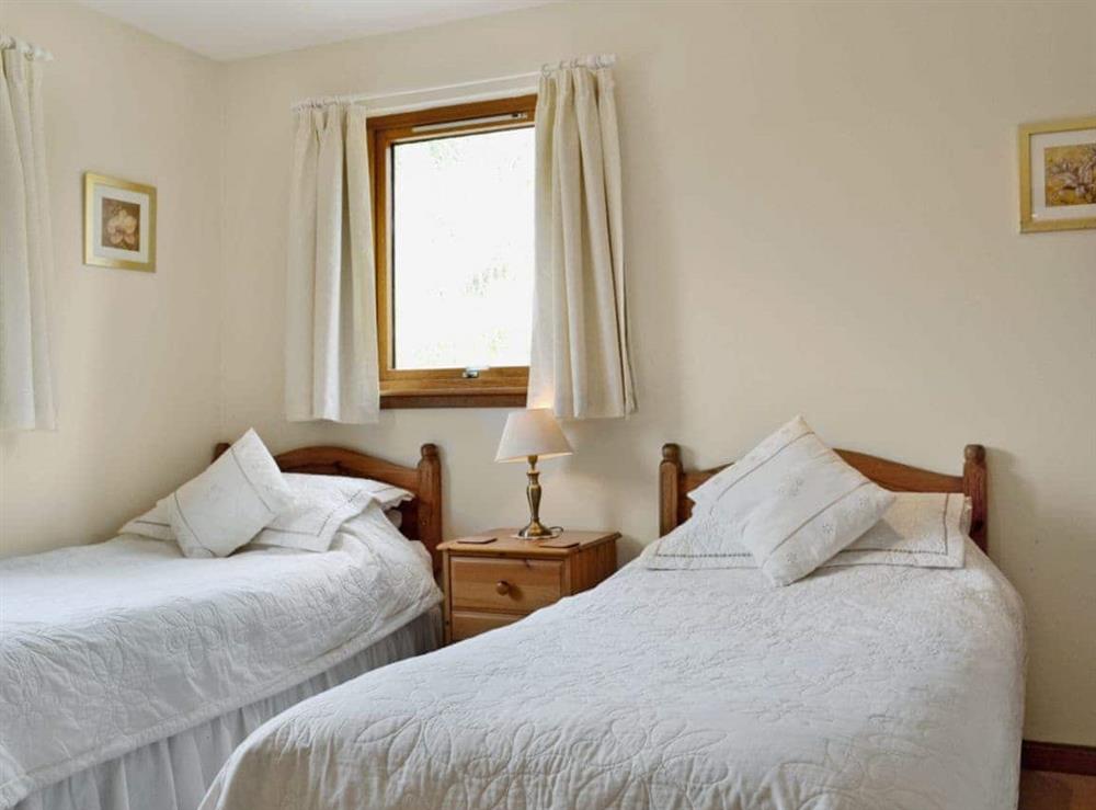Twin bedroom at Seaside Cottage in by Inverinate, Kyle, Ross-shire., Ross-Shire