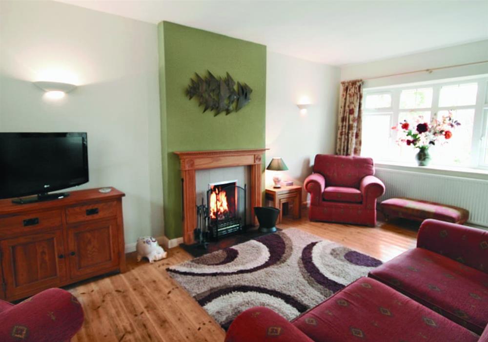 Living room at Seaside Cottage in Chapel Point, near Chapel St Leonards, Lincolnshire