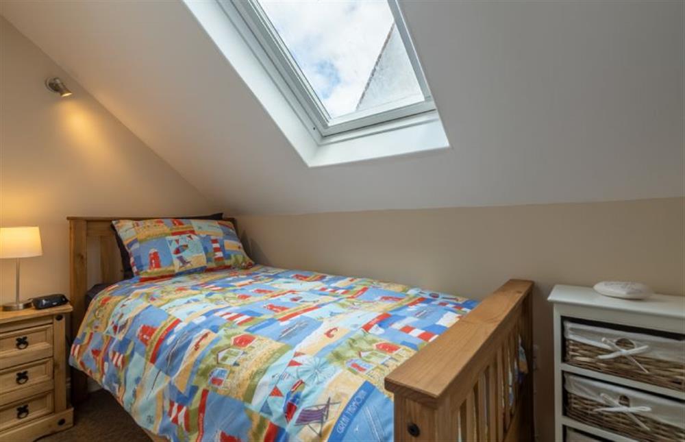 First Floor: Bedroom two at Seaside Cottage, Wells-next-the-Sea