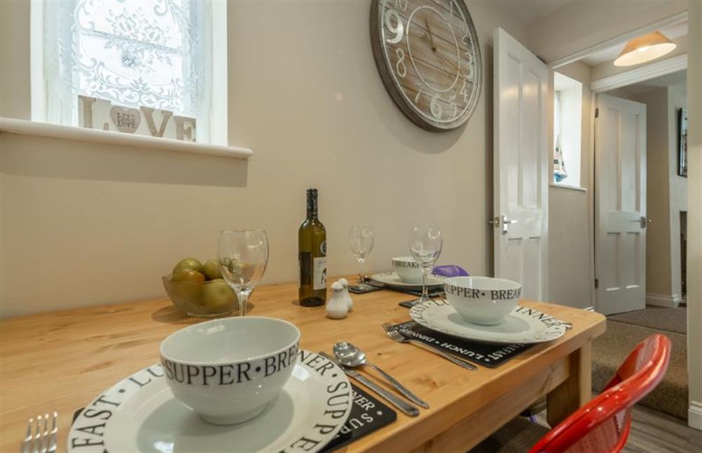 Ground Floor: Dining area at Seaside Cottage, Wells-next-the-Sea